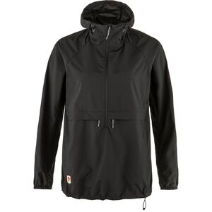Fjälläven Women's High Coast Lite Anorak Jacket Black Lightweight Size Large